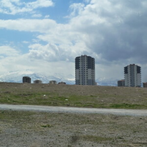 Am Stradtrand von Kayseri entstehen Blaupausentrabandenstädte in großer Zahl