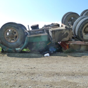 Der Fahrer konnte sich noch retten und blieb unverletzt