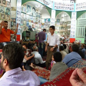 In einer Seitenkapelle der Freitagsmoschee